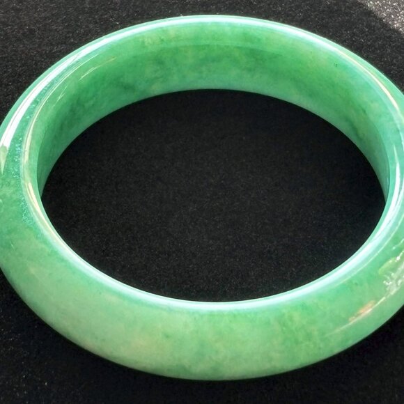 Onyx Natural Marble Jadeite Color Handmade Bracelet Stone Bracelets For Women - Picture 5 of 10